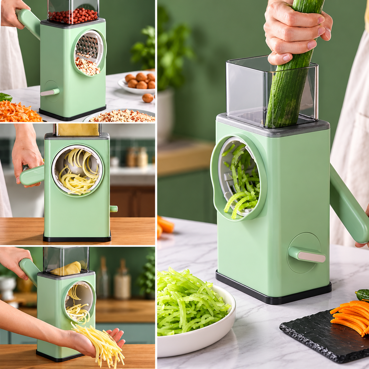 Nexora PrepMate 6-in-1 vegetable chopper product hero image